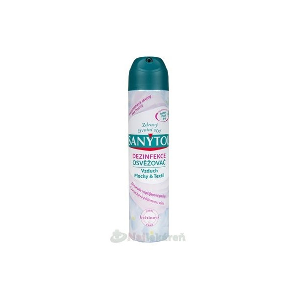 Sanytol osvěžovač vzduchu sprej květinová vůně 300 ml