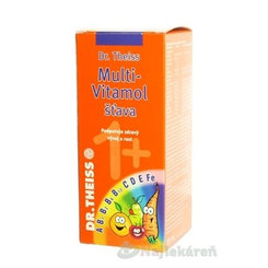 Dr. Theiss Multi-Vitamol šťáva 1+ 200 ml