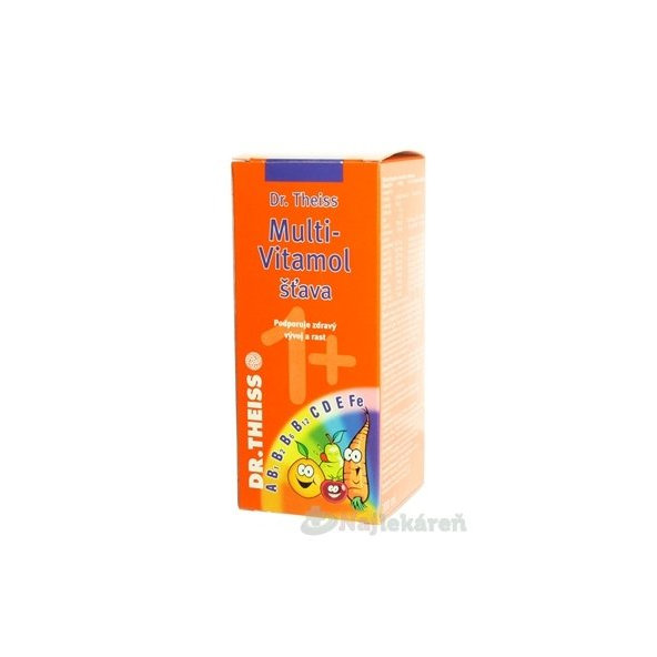 Dr. Theiss Multi-Vitamol šťáva 1+ 200 ml