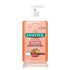 Sanytol Tekuté mýdlo Kuchyně dezinfekční grepfruit a citron 250 ml