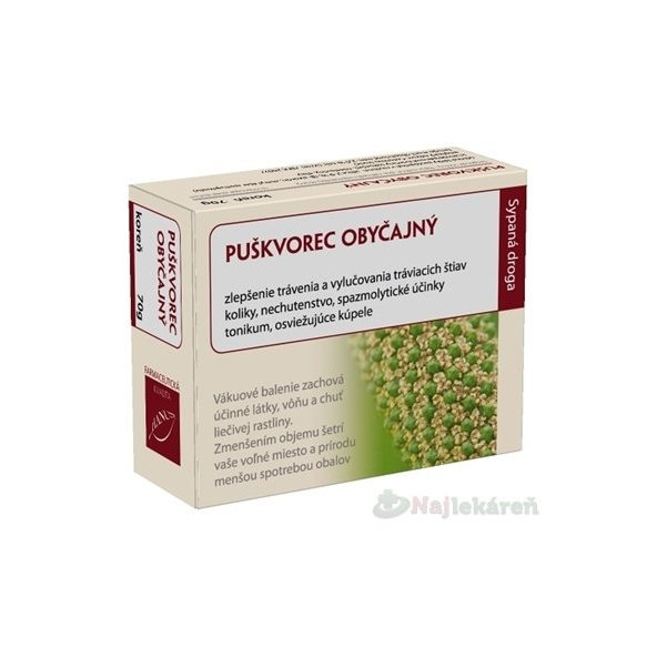Hanus puškvorec obecný kořen 70 g