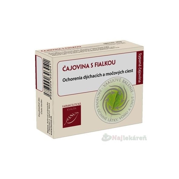 Hanus čajovina s fialkou 40 g