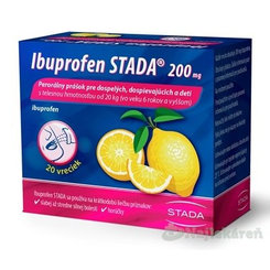 Ibuprofen Stada 200 mg 20 sáčků