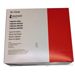 Serumwerk salinické klyzma klystýr na výplach 10×135 ml