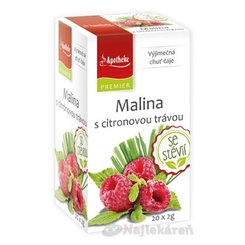 APOTHEKE Premier čaj malina a citronová tráva 20x2 g