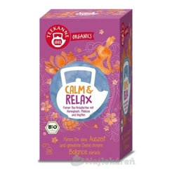 Teekanne Organics Bio Calm & Relax bylinný čaj 20 sáčků