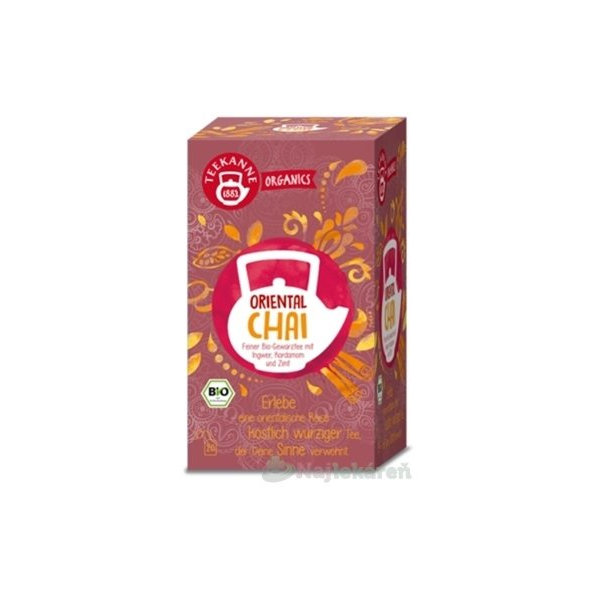 TEEKANNE Organics BIO Oriental Chai bylinný čaj 20 sáčků