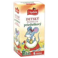 APOTHEKE BIO dětský bylinný čaj průdušky 20×1,5 g