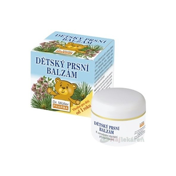 Dr. Müller dětský prsní balzám 50 ml