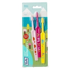 TePe Mini Extra Soft zubní kartáček 3 ks