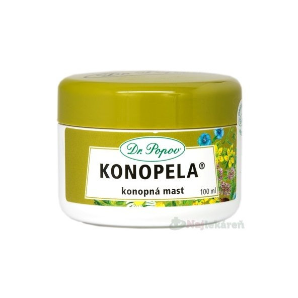 DR. POPOV Konopela konopná mast 100 ml