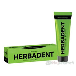 Herbadent Original bylinná zubní pasta s fluoridem 100 g