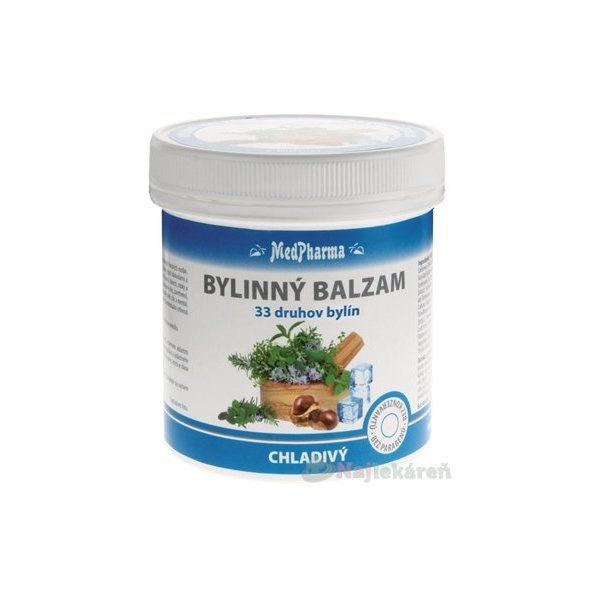 MedPharma bylinný balzám chladivý regenerační 250 ml