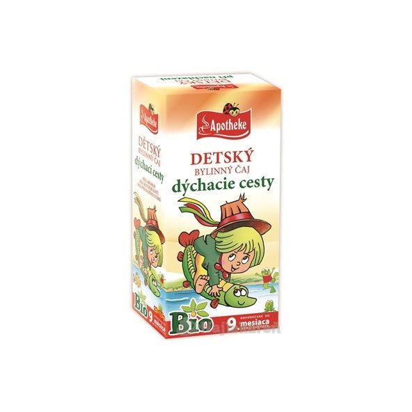 APOTHEKE BIO Dětský bylinný čaj dýchací cesty 20x1,5 g