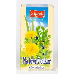 APOTHEKE Čaj krevní cukr s borůvkou 20x1,5 g