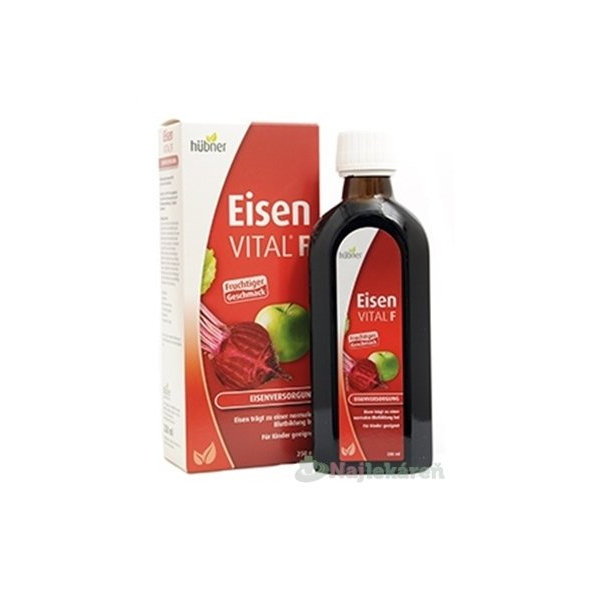 Eisen VITAL F ovocný a bylinný extrakt 250 ml