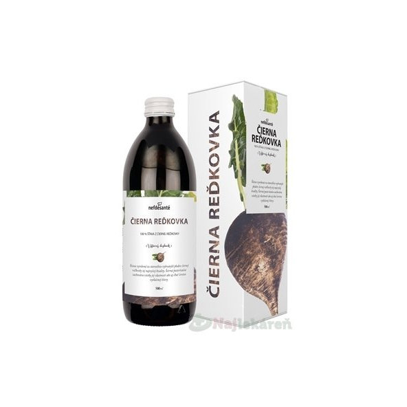 Nefdesanté čierna reďkovka + vitamín C šťava 500 ml