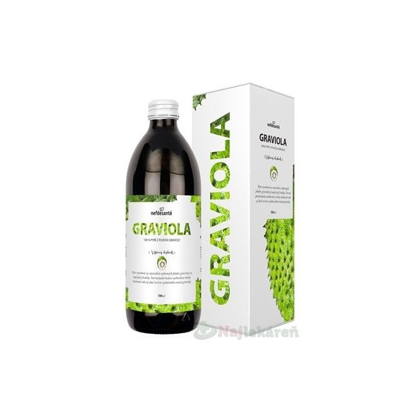 Nefdesanté graviola + vitamín C šťava 500 ml