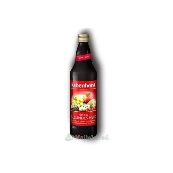Rabenhorst Vitesse Pro zdravé srdce K, Mg a hloh 750 ml