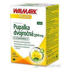 Walmark Pupalka dvouletá 500 mg + vitamín E 90 kapslí