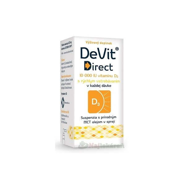 DeVit Direct 10000 IU sprej 6 ml