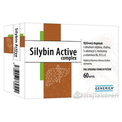 Generica Silybin Active Complex 60 kapslí