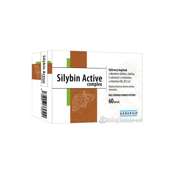 Generica Silybin Active Complex 60 kapslí