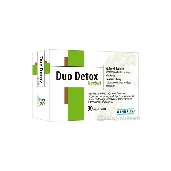 Generica Duo Detox Herbal 30 tablet