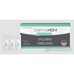 DermoXEN Bactor vaginální globule 7 ks