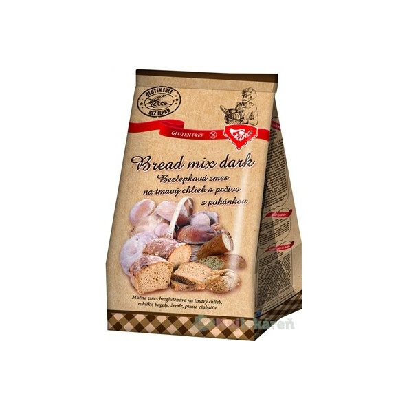 Liana Bread Mix Dark bezlepková směs 1 kg