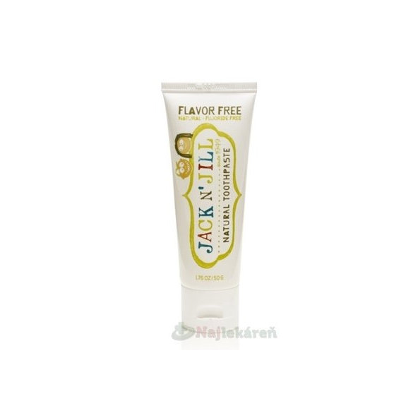 Jack N' Jill přírodní dětská zubní pasta bez příchuti 50 g