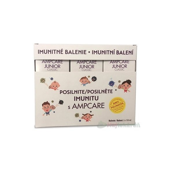 Ampcare Junior Classic sirup na imunitu 3×150 ml