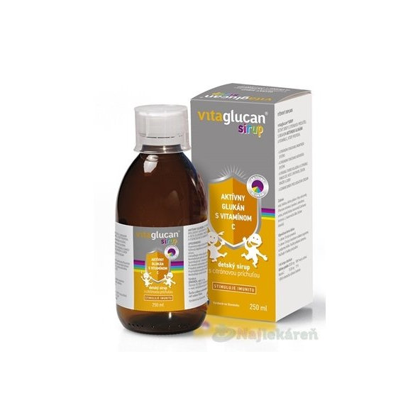 Vitaglucan dětský sirup 250 ml