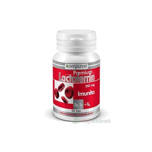 kompava Premium Lactoferrin 60 kapslí
