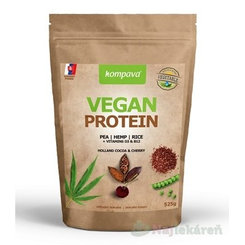 kompava Vegan Protein čokoláda višeň 525 g