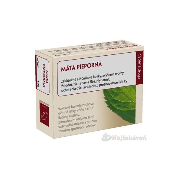Hanus máta peprná nať čaj 40 g