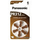 PANASONIC PR312 baterie do naslouchadel 6 ks