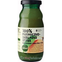 Zdravo 100% meruňkovo-jablečná šťáva 200 ml