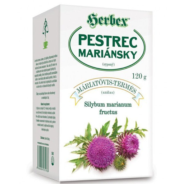 HERBEX ostropestřec mariánský čaj 120 g
