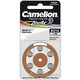 CAMELION ZincAir Premium A312 baterie do sluchadel hnědé 6 ks