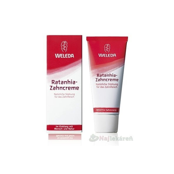 Weleda ratanová zubní pasta 75 ml