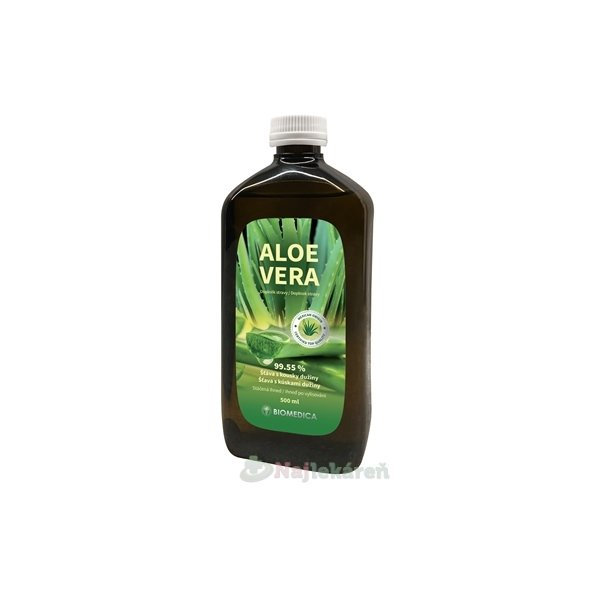 Biomedica Aloe Vera šťáva 99,55% 500 ml