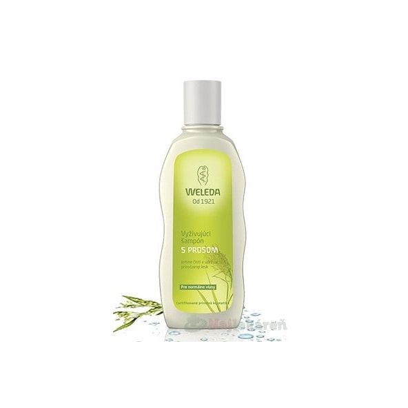 Weleda vyživující šampon s prosem 190 ml