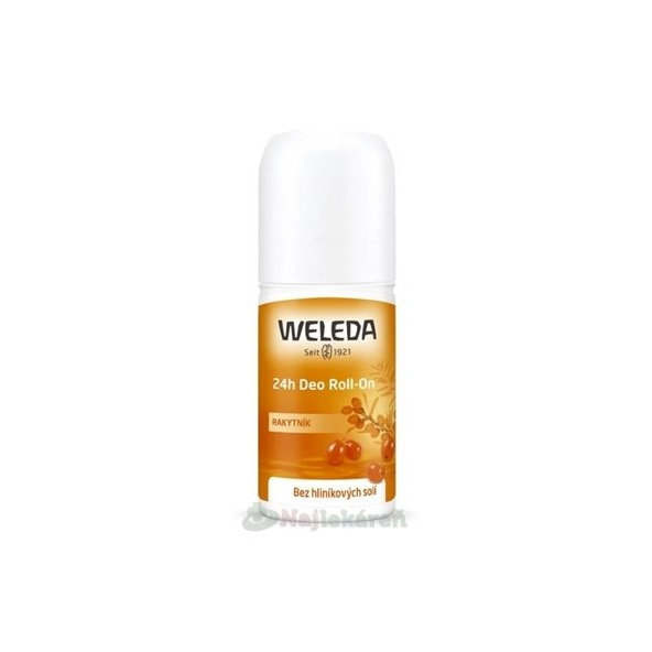 Weleda rakytník 24h deodorant roll-on 50 ml