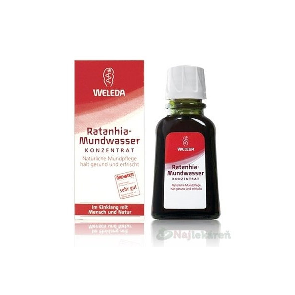 Weleda ratanová ústní voda 50 ml
