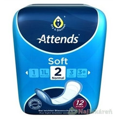 Attends Soft Normal 2 dámské inkontinenční vložky 449 ml 26,5 cm 12 ks