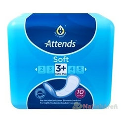 ATTENDS Soft Extra 3+ inkontinenční vložky 799ml 36,5 cm 10 ks