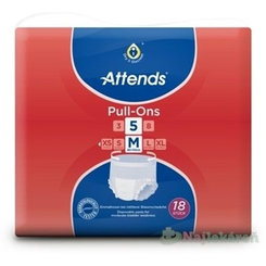 ATTENDS Pull-Ons 5 elastické inkontinenční kalhotky M 18 ks
