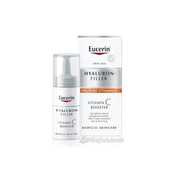 EUCERIN Hyaluron-Filler + 3x Effect Vitamin C Booster 8 ml