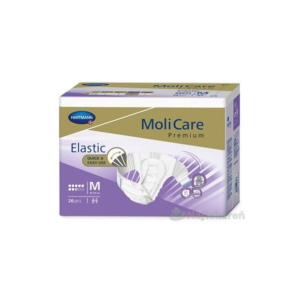 MoliCare Premium Elastic 8 kapek M 26 ks